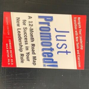 Just Promoted Leadership Book